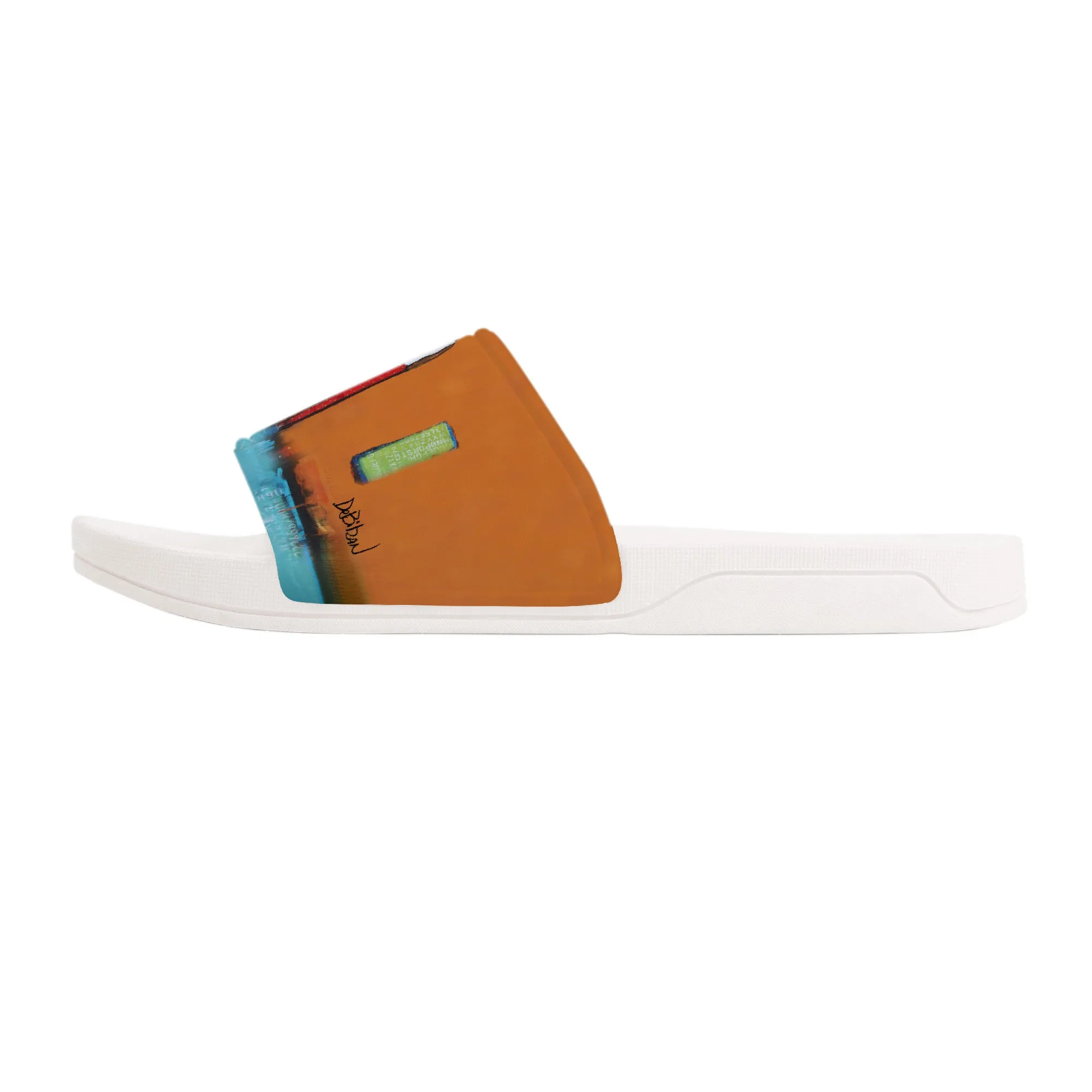 All is well Slide Sandals - White