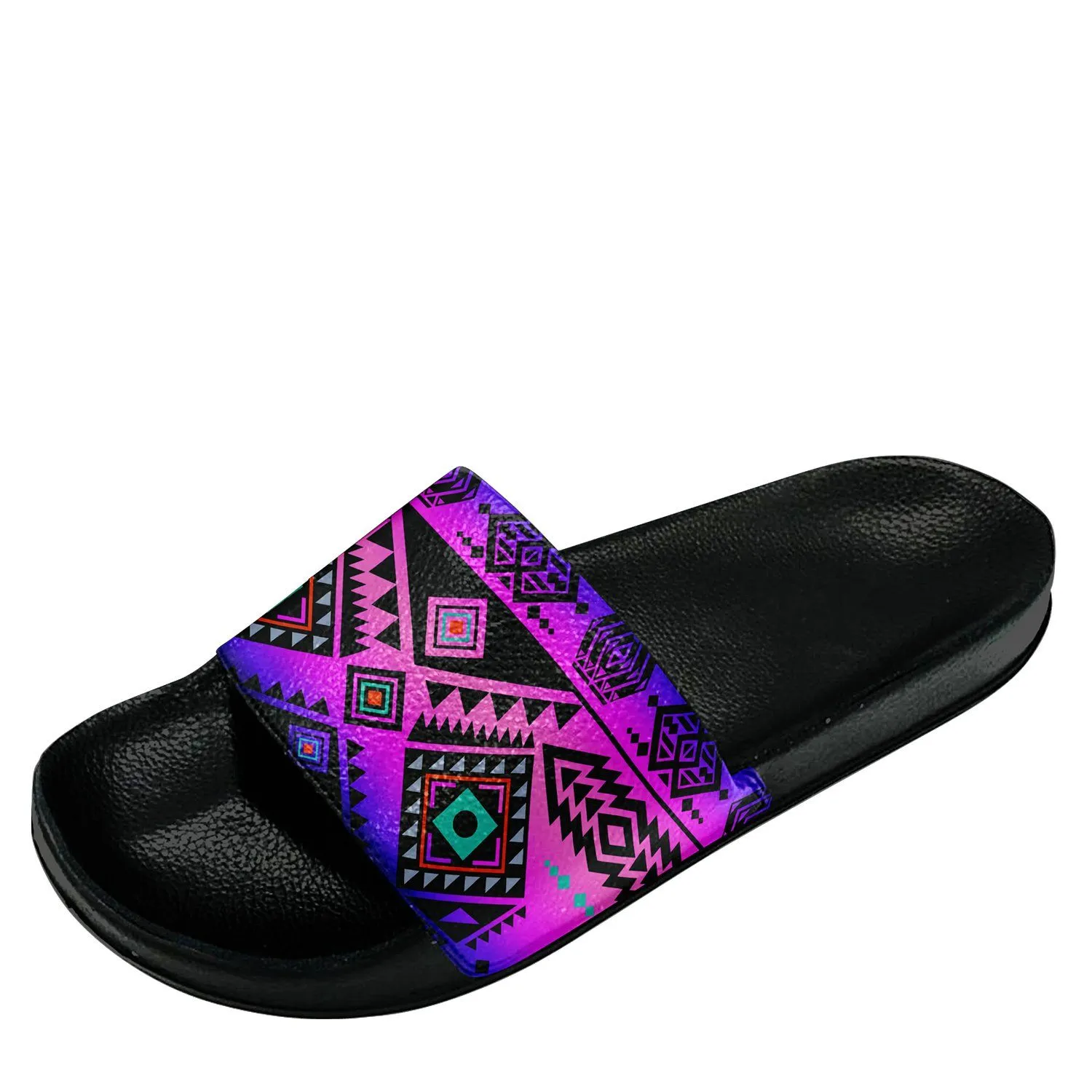 California Coast Sunrise Slide Sandals