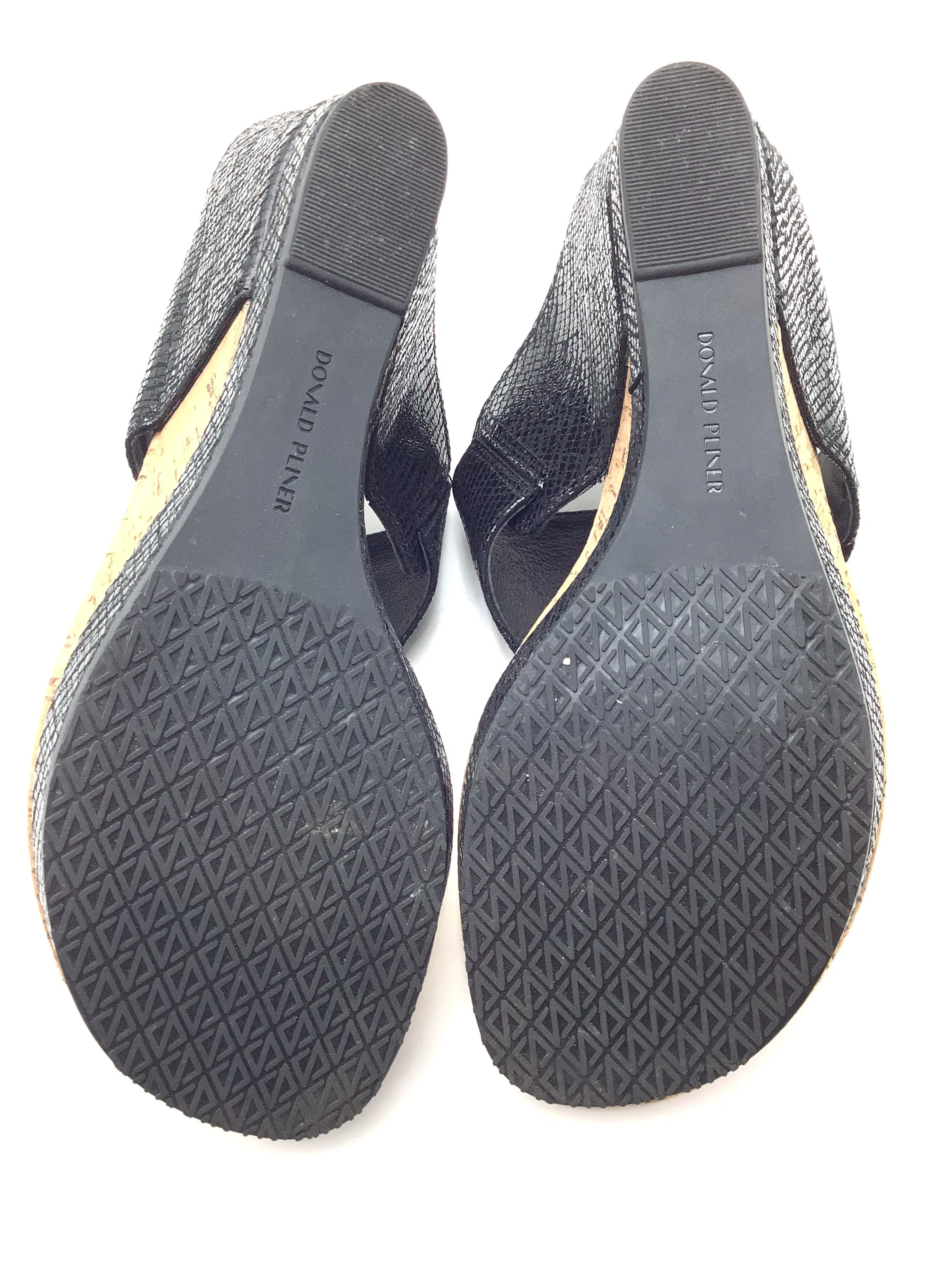 Donald Pliner Women's Goody Black Sandals  Black Size: 8.5