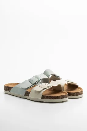 Double Strap Cork Sandal