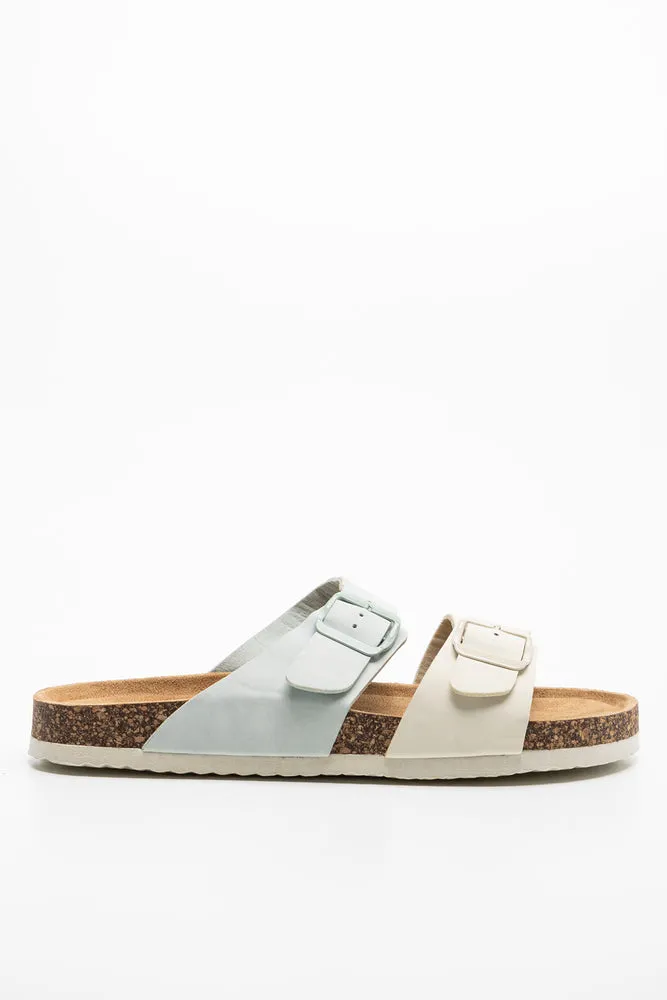 Double Strap Cork Sandal