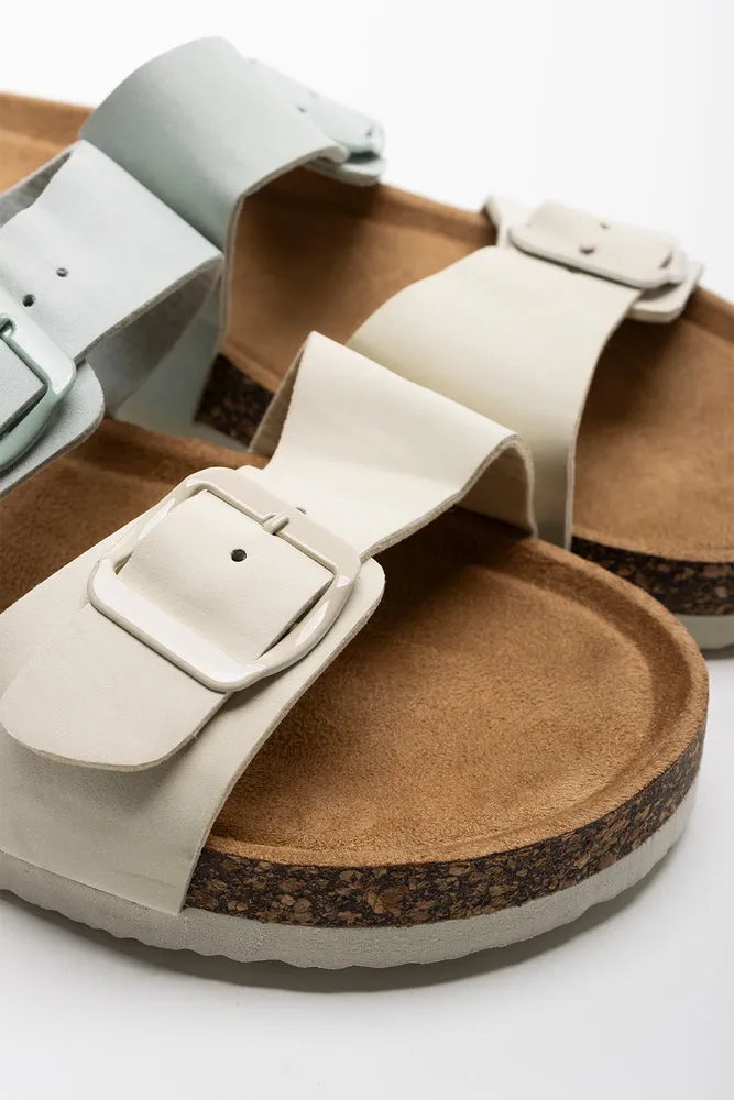 Double Strap Cork Sandal