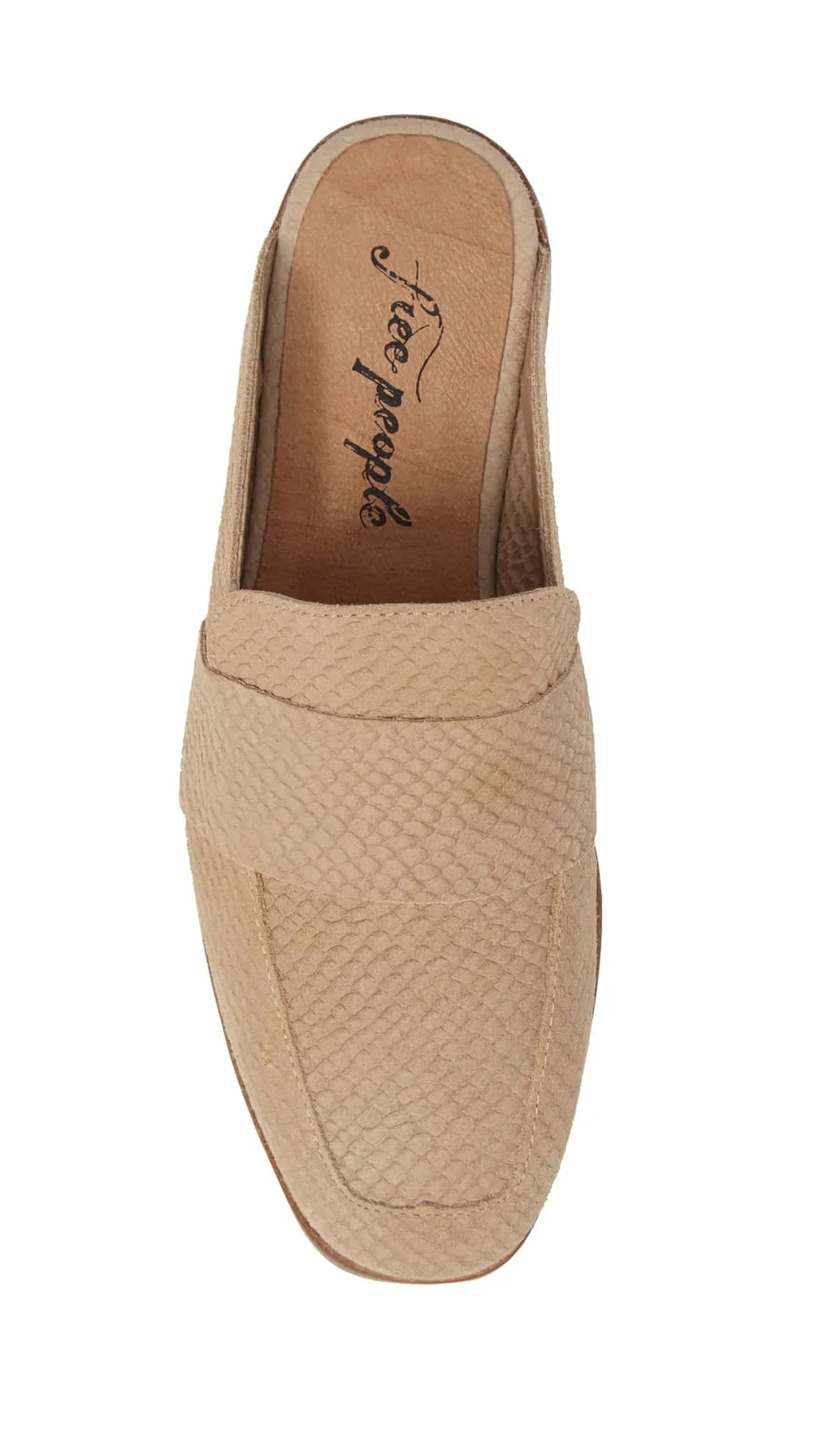 Free People Textile At Ease Loafer Beige