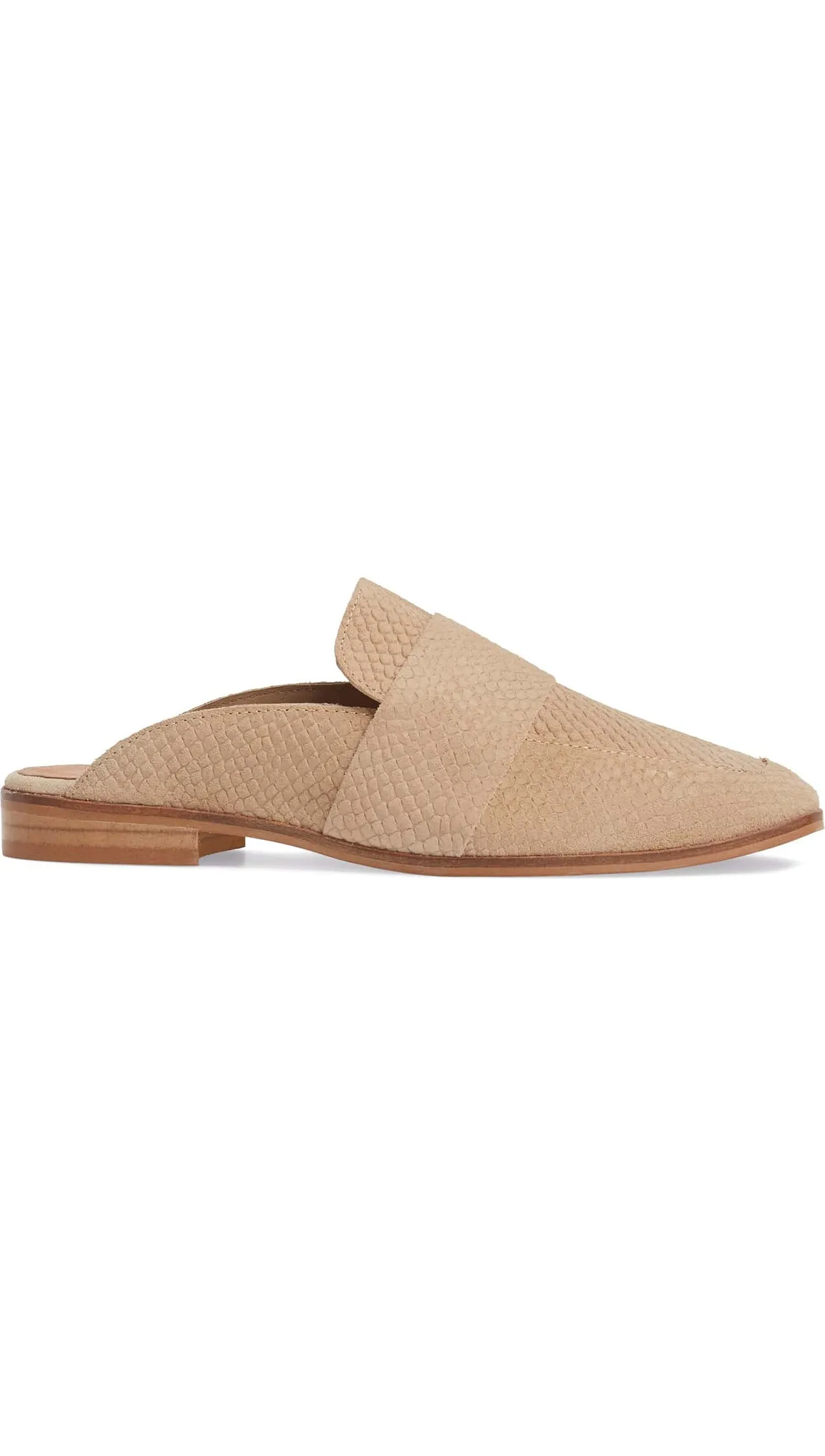 Free People Textile At Ease Loafer Beige