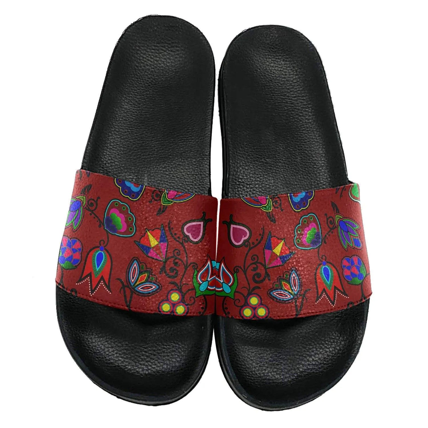 Indigenous Paisley Dahlia Slide Sandals