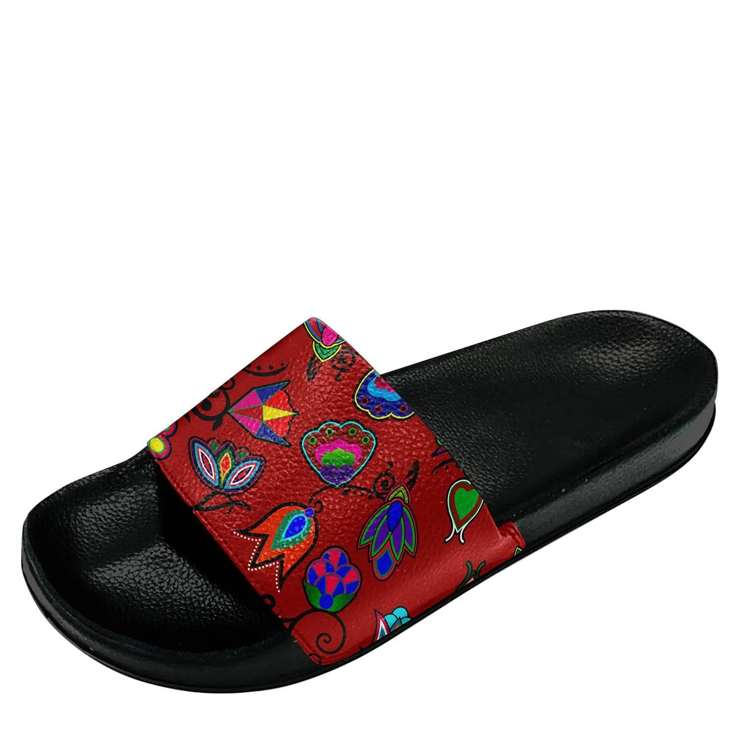 Indigenous Paisley Dahlia Slide Sandals