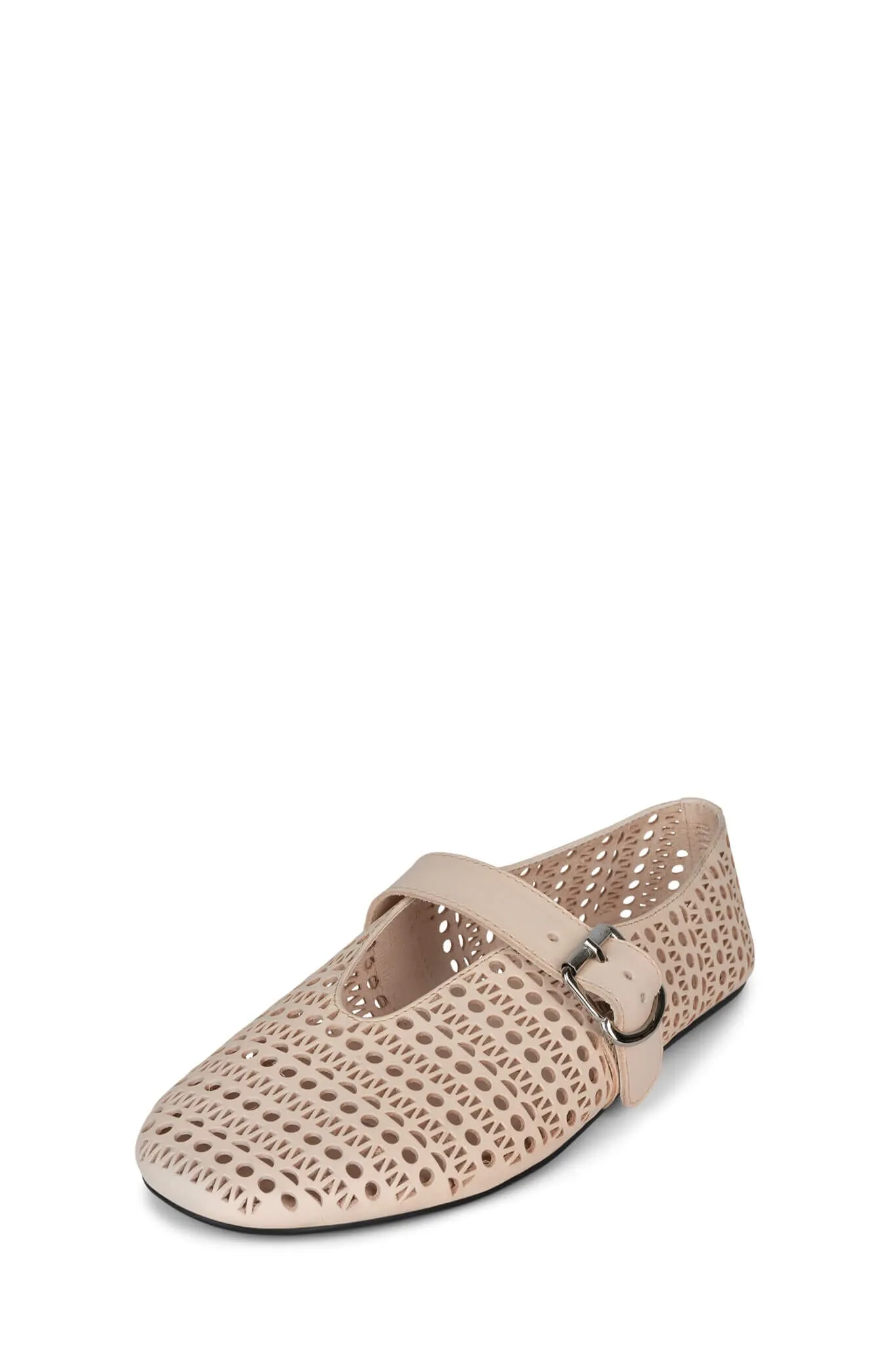 Jeffrey Campbell Shelly-LSR Flats in Natural