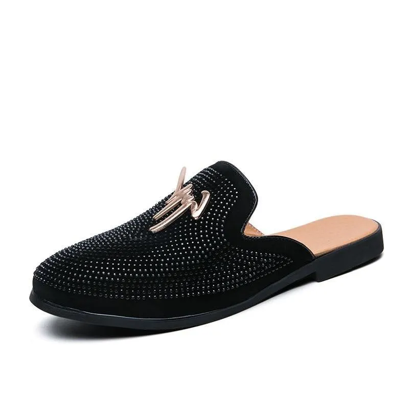 Men's Mules Backless Loafers