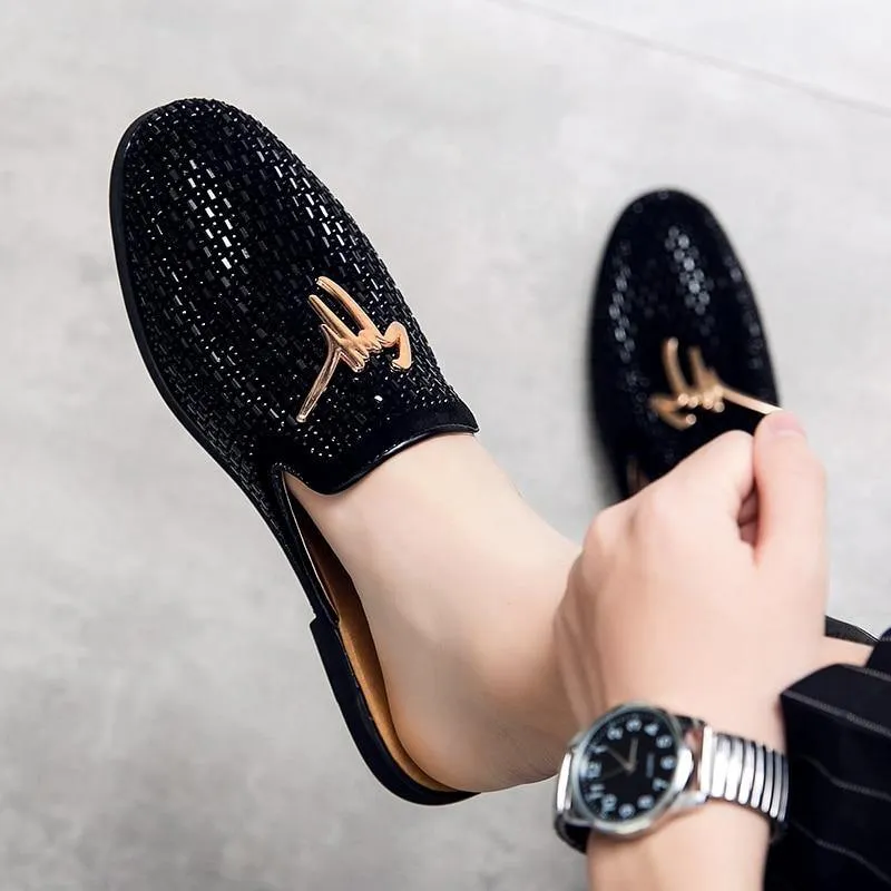 Men's Mules Backless Loafers