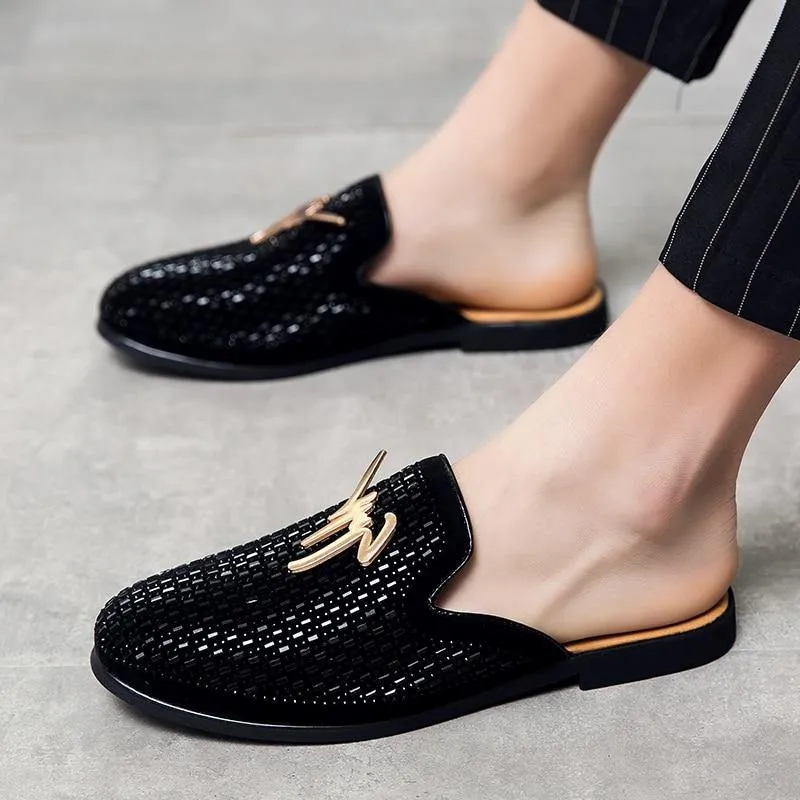 Men's Mules Backless Loafers