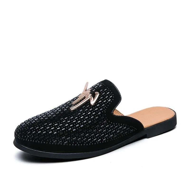 Men's Mules Backless Loafers