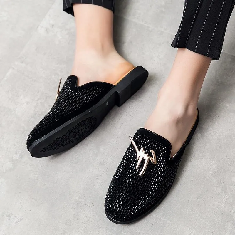 Men's Mules Backless Loafers