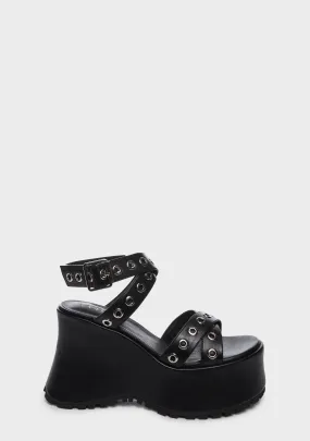 Mystic Energies Wedge Sandals