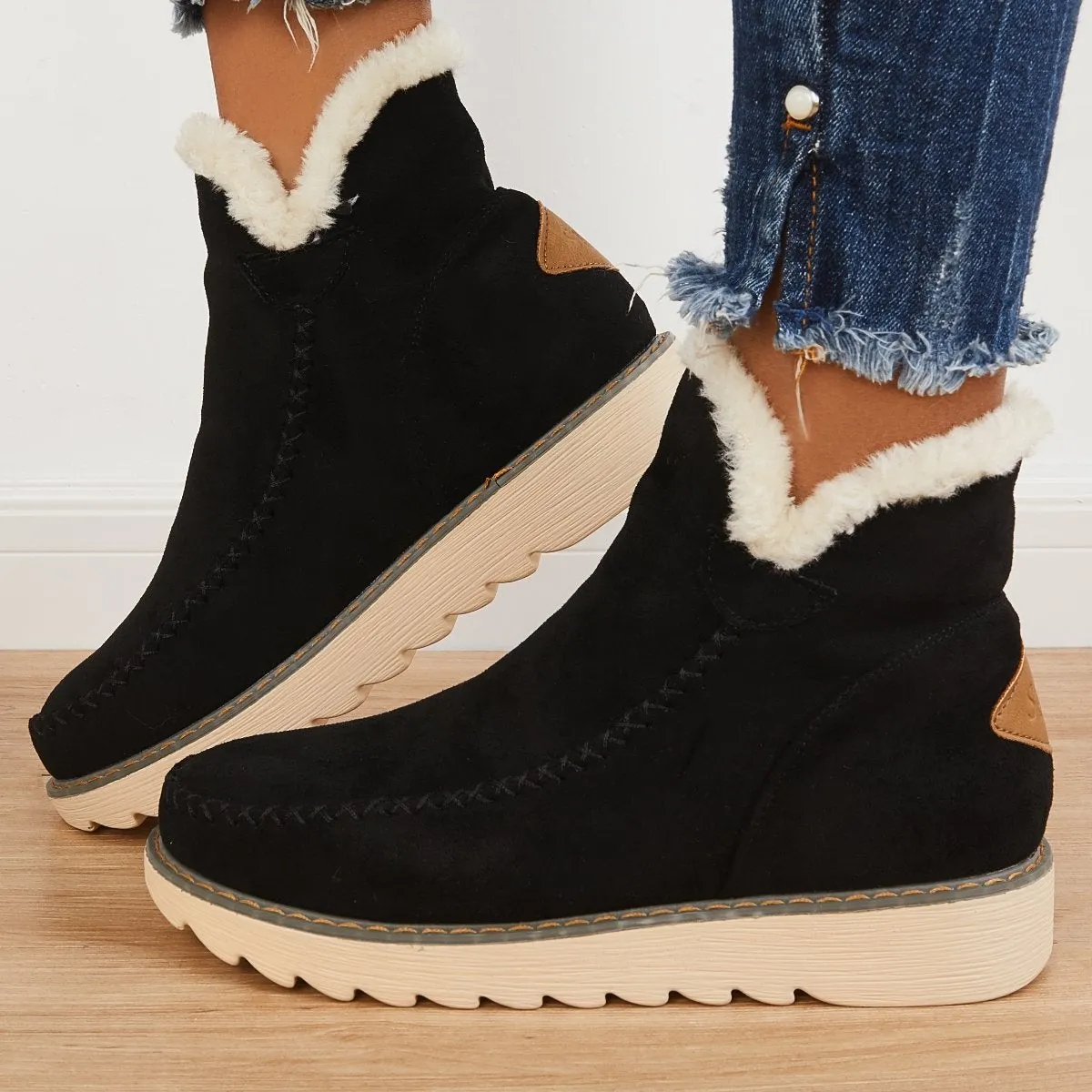 Purpdrank - Classic Non-Slip Ankle Snow Booties