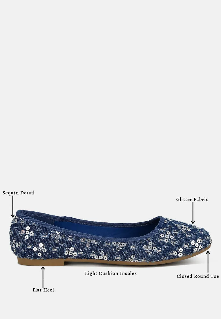 Sujet Sequin Ballet Flats