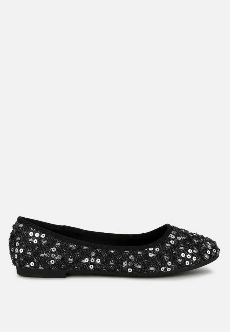 Sujet Sequin Ballet Flats