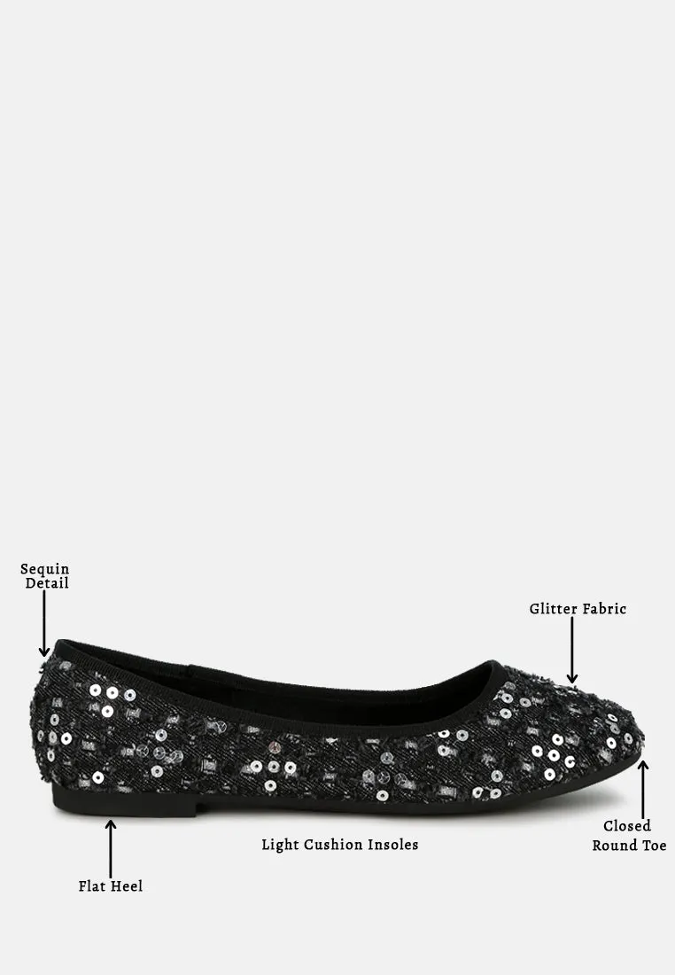 Sujet Sequin Ballet Flats